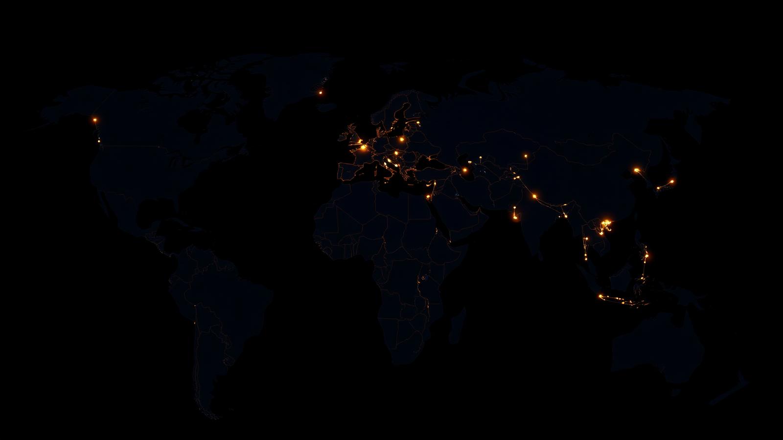 Global presence map